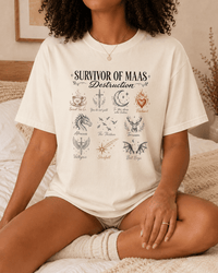 Survivor of Maas Destruction Graphic Tee - T-SHIRT - TheSpinedLife