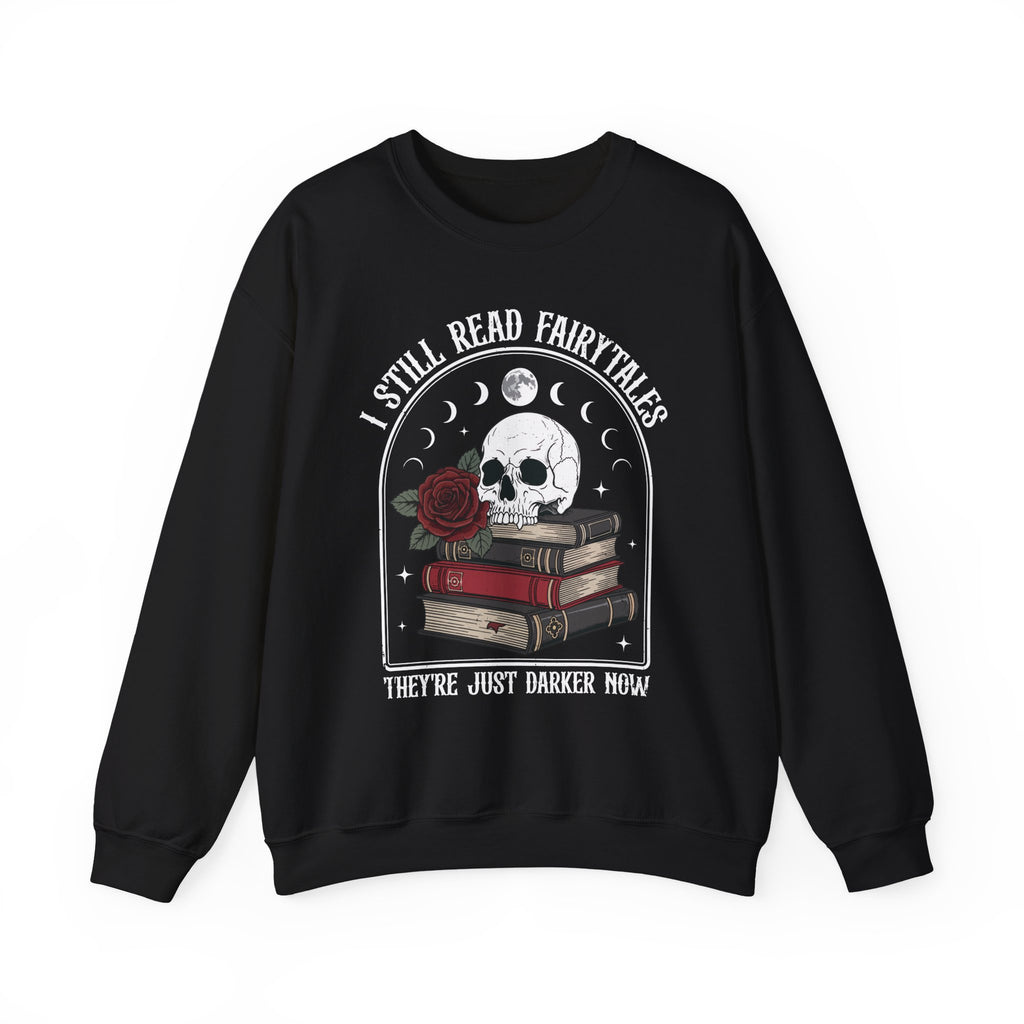 Darker Fairytales | Skeleton Graphic Crewneck - Sweatshirt - TheSpinedLife