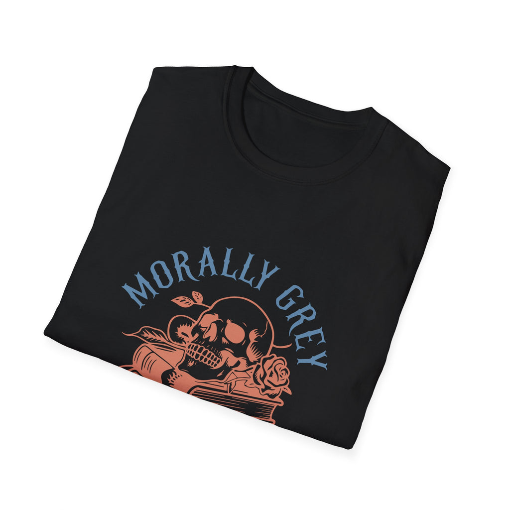 Morally Grey Book Club T-Shirt - T-Shirt - TheSpinedLife