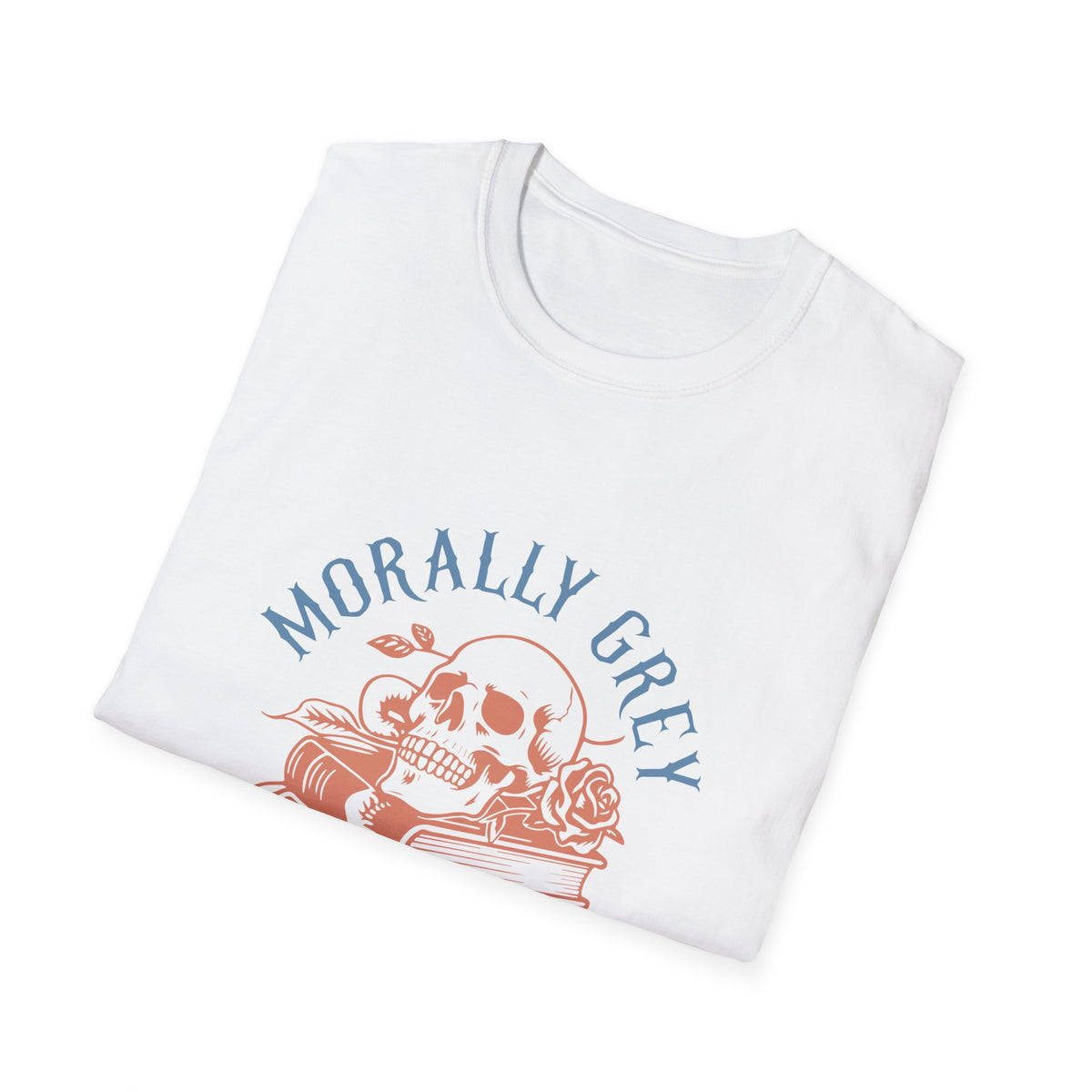 Morally Grey Book Club T-Shirt - T-Shirt - TheSpinedLife