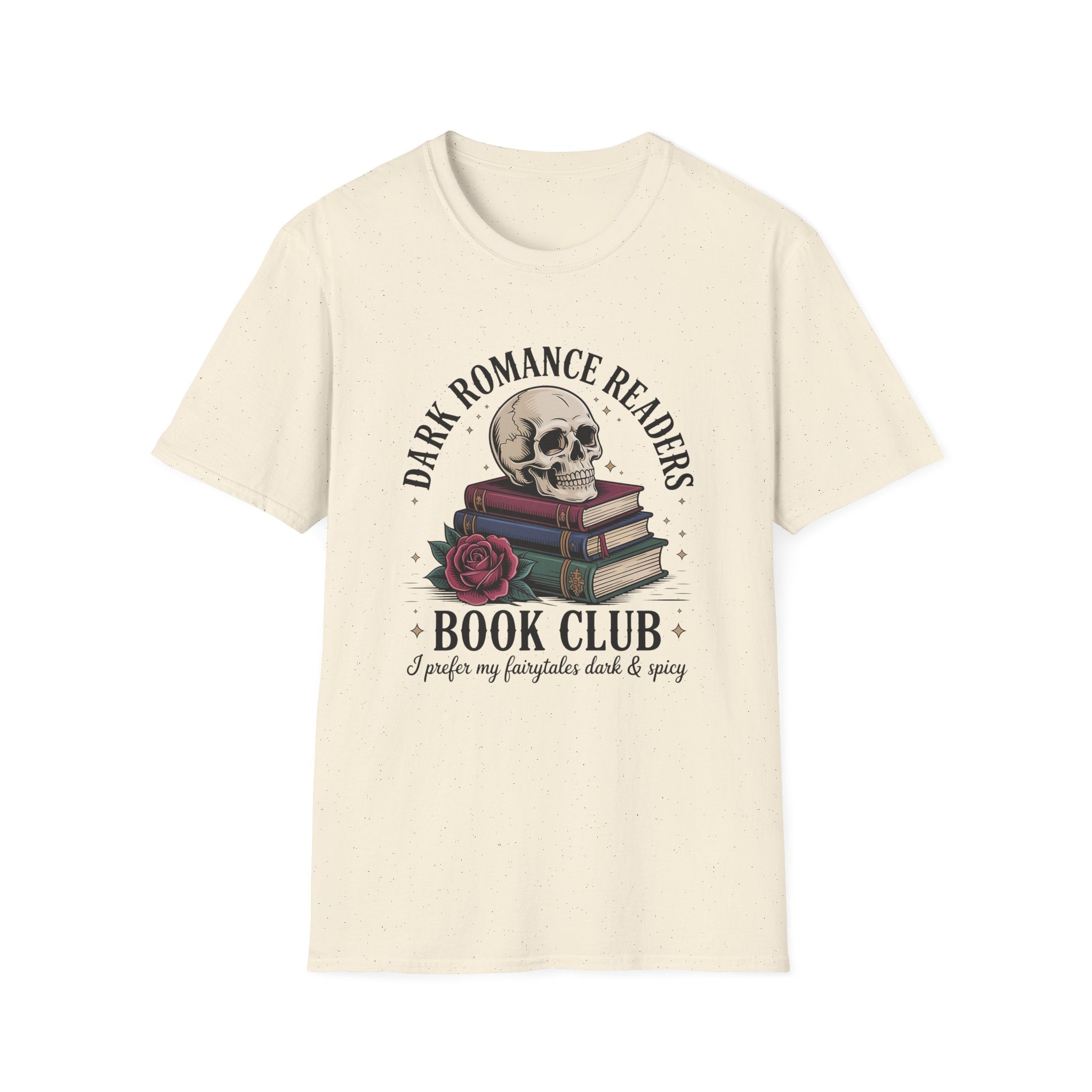 Dark Romance Readers Book Club T-Shirt | I Prefer My Fairytales Dark & Spicy - T-Shirt - TheSpinedLife