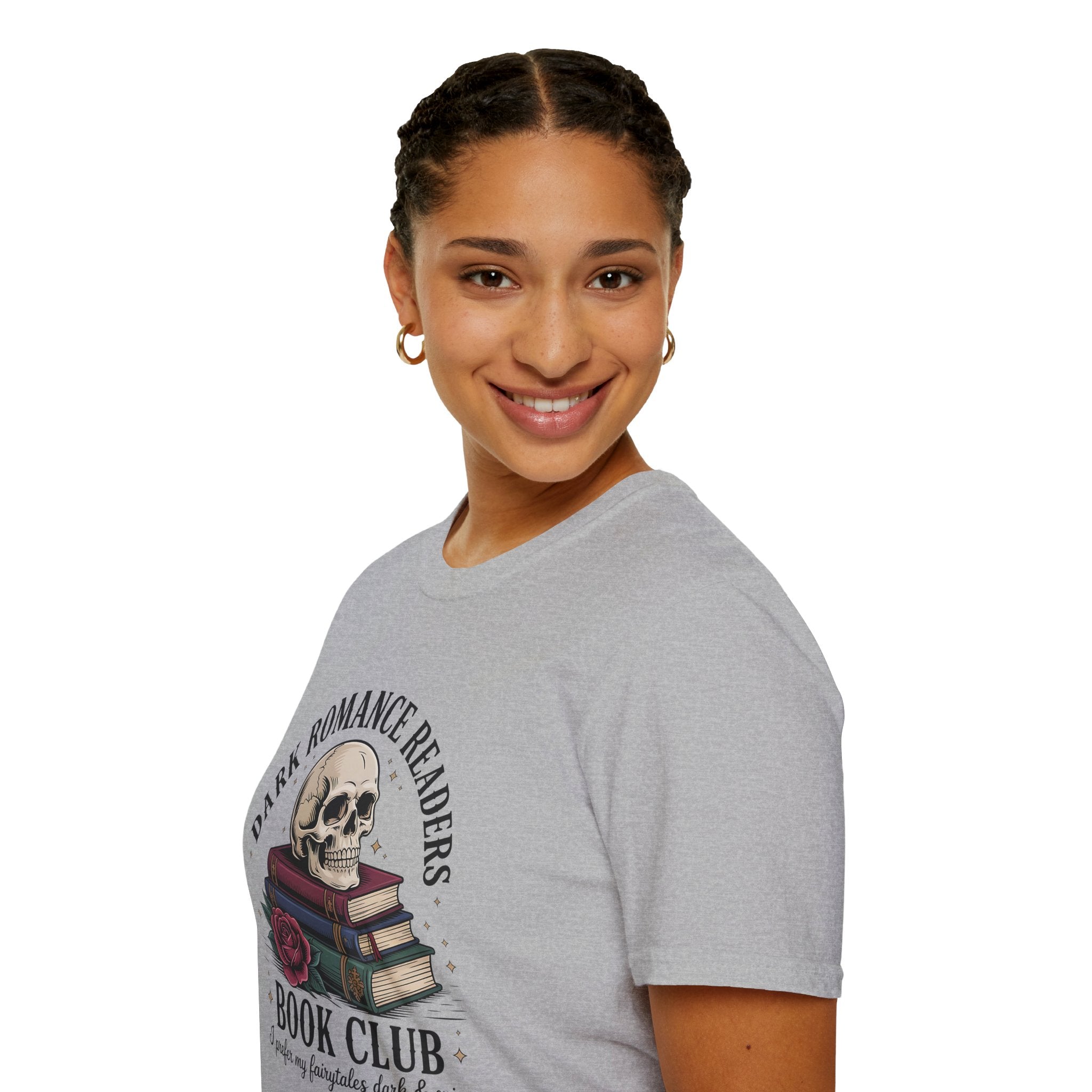 Dark Romance Readers Book Club T-Shirt | I Prefer My Fairytales Dark & Spicy - T-Shirt - TheSpinedLife