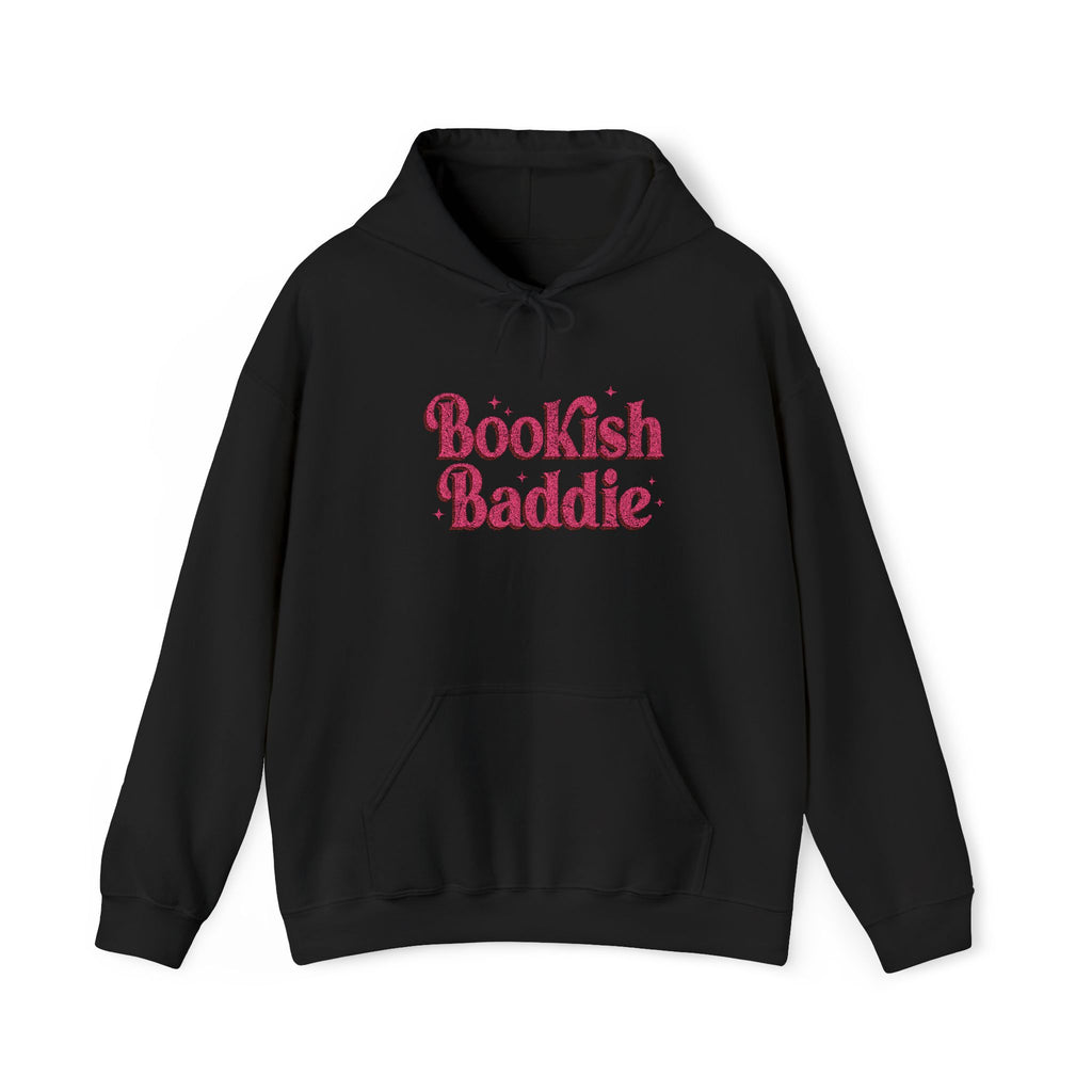 Bookish Baddie Embroidered Hoodie - Hoodie - TheSpinedLife