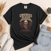 Unhinged Reader Romance Society Tee - T-SHIRT - TheSpinedLife