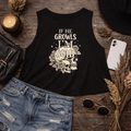If He Growls I'm Sold Crop Tank Top - Tank Top - TheSpinedLife