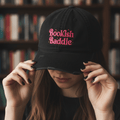 Bookish Baddie Embroidered Distressed Hat - Hats - TheSpinedLife