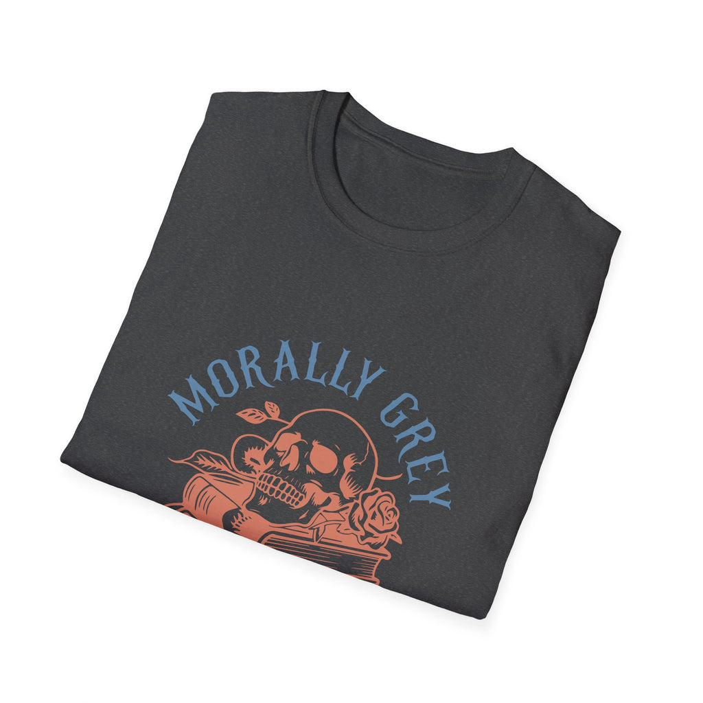Morally Grey Book Club T-Shirt - T-Shirt - TheSpinedLife