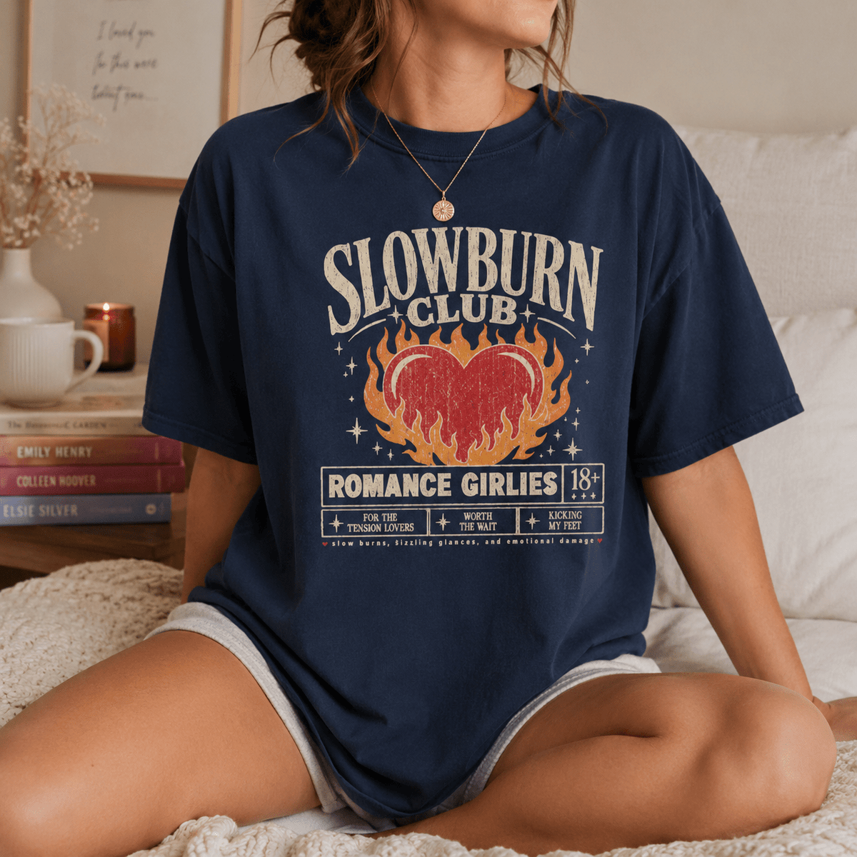 Slowburn Club Tee - T-SHIRT - TheSpinedLife