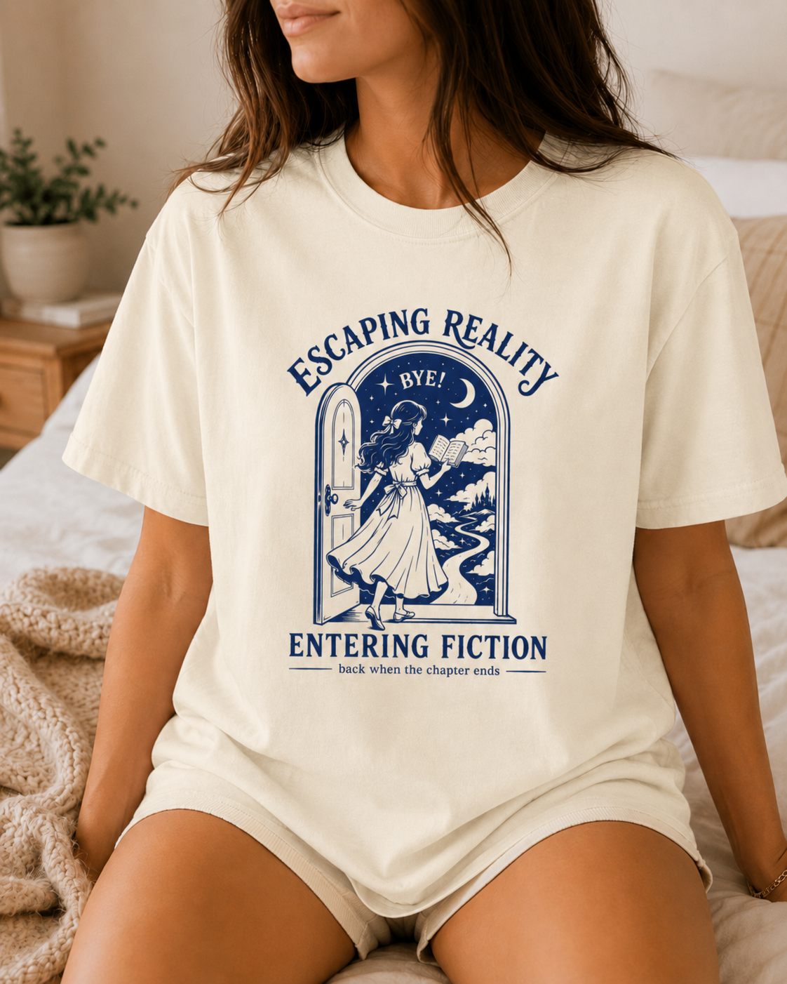 Escaping Reality, Entering Fiction Tee