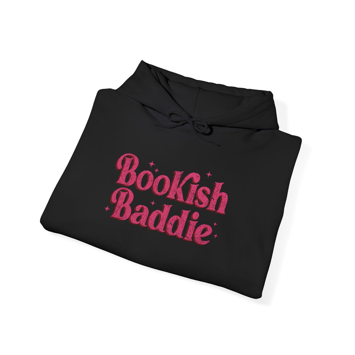Bookish Baddie Embroidered Hoodie - Hoodie - TheSpinedLife