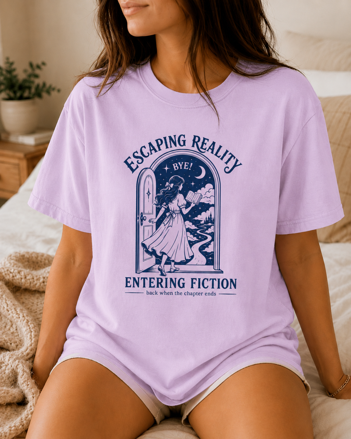 Escaping Reality, Entering Fiction Tee