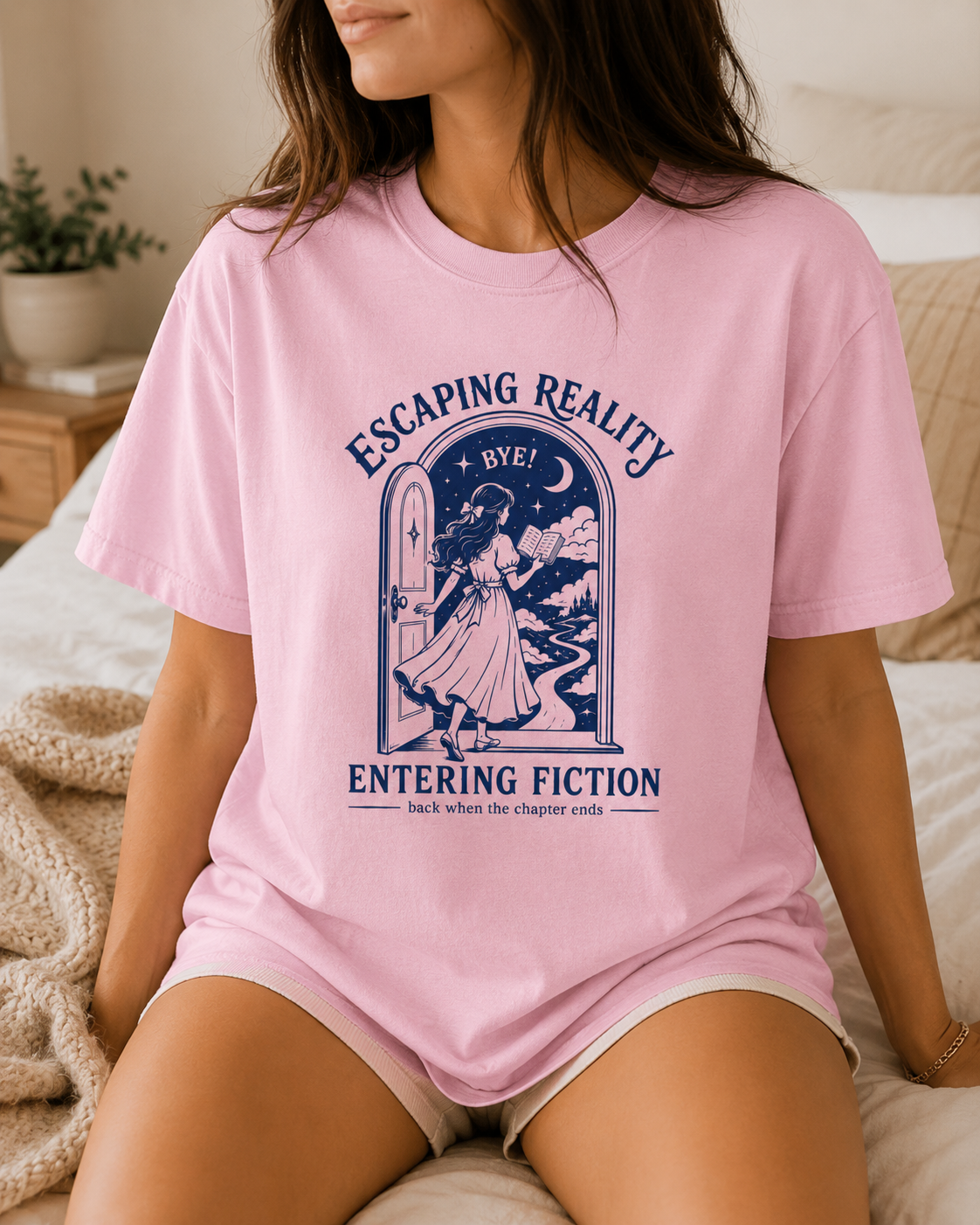 Escaping Reality, Entering Fiction Tee
