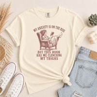 My Anxiety Is On The Rise Graphic Tee - T-SHIRT - TheSpinedLife