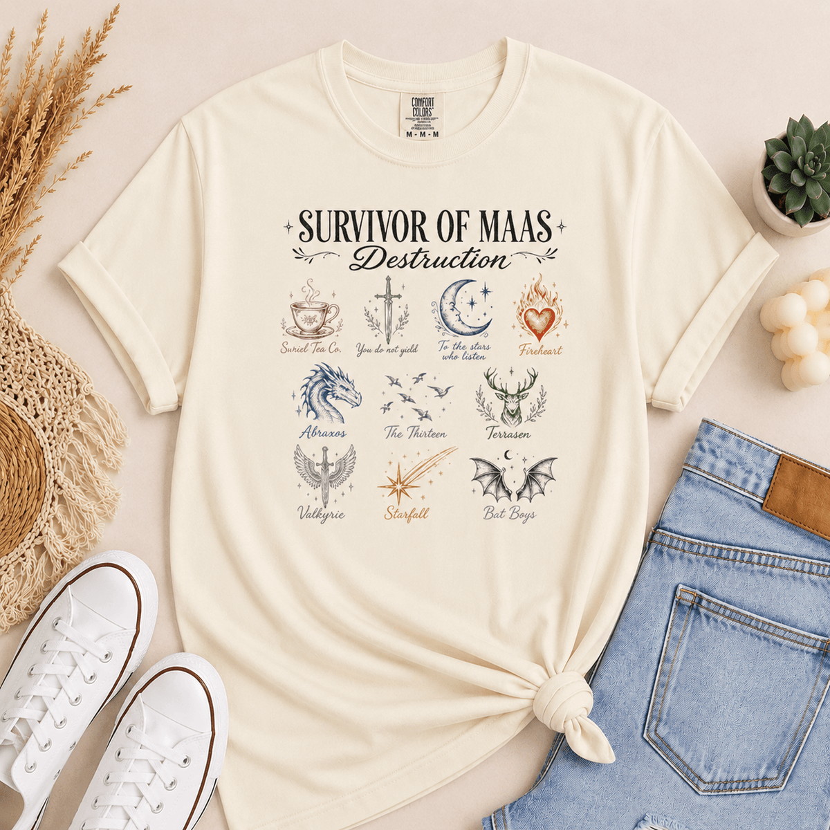 Survivor of Maas Destruction Graphic Tee