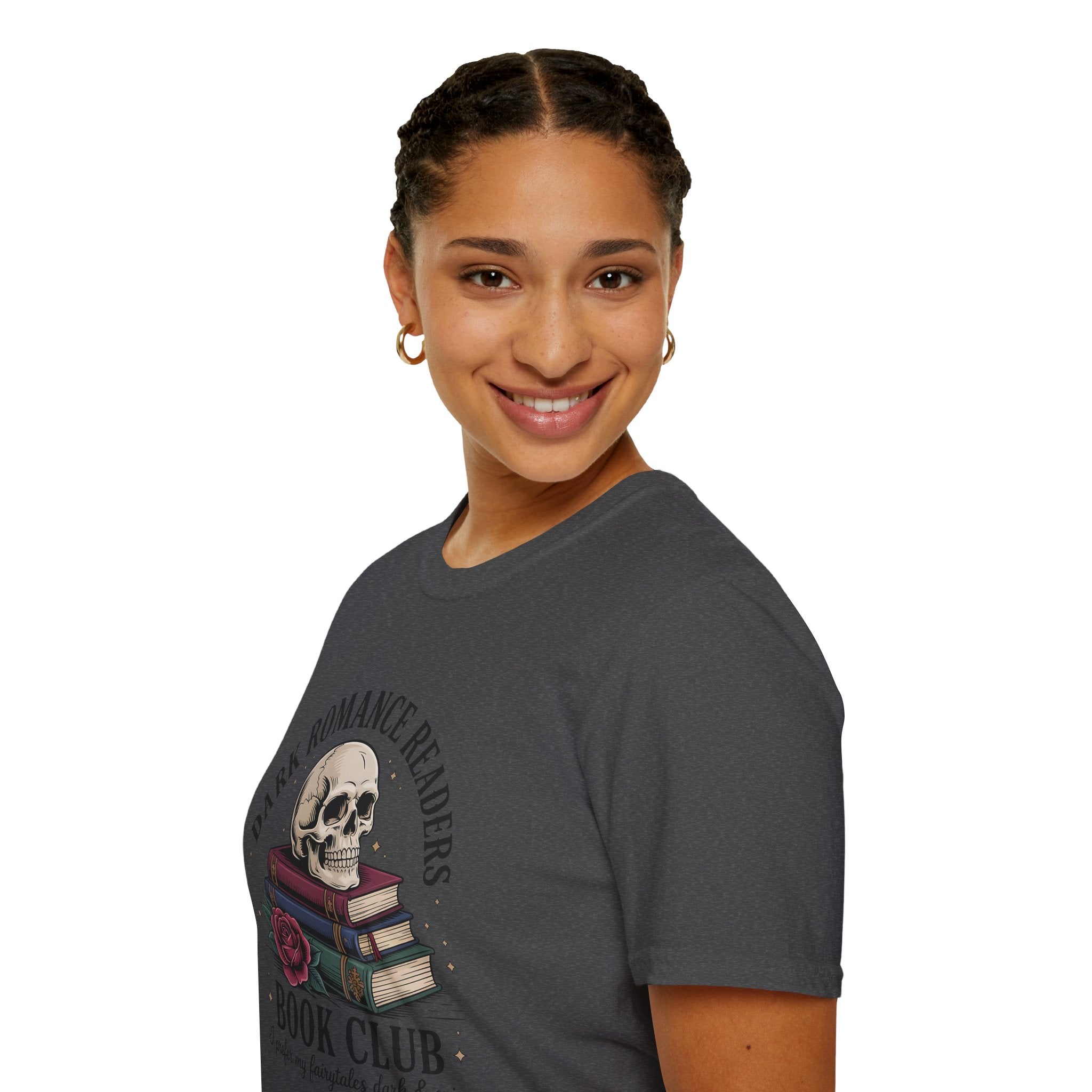 Dark Romance Readers Book Club T-Shirt | I Prefer My Fairytales Dark & Spicy - T-Shirt - TheSpinedLife