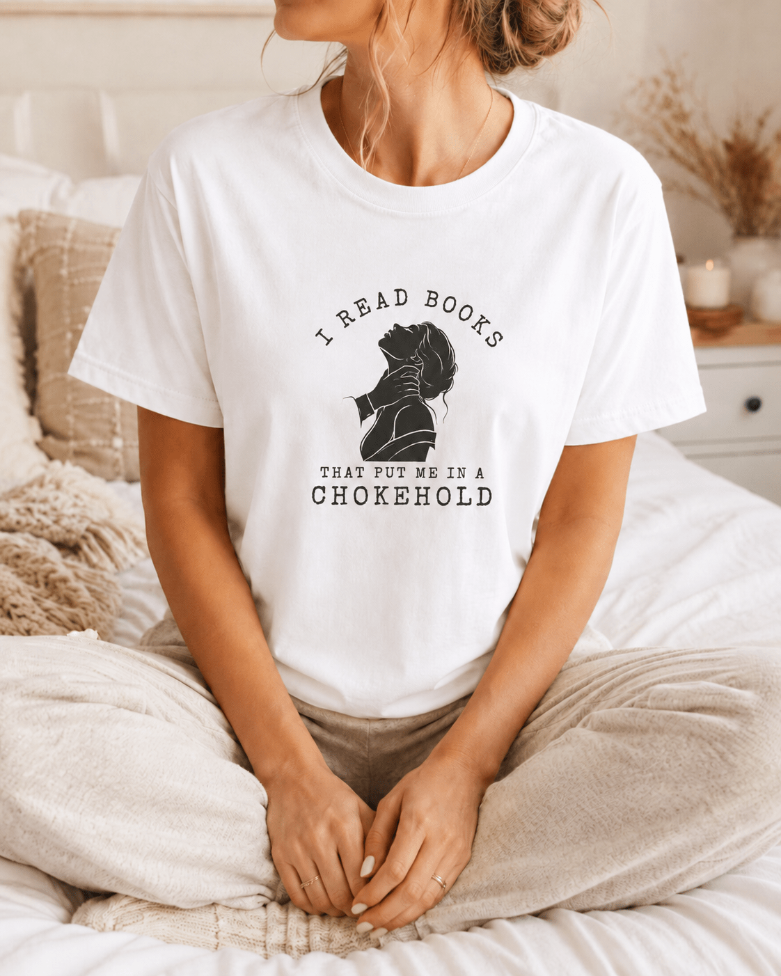 Chokehold Books Graphic Tee - T - SHIRT - TheSpinedLife