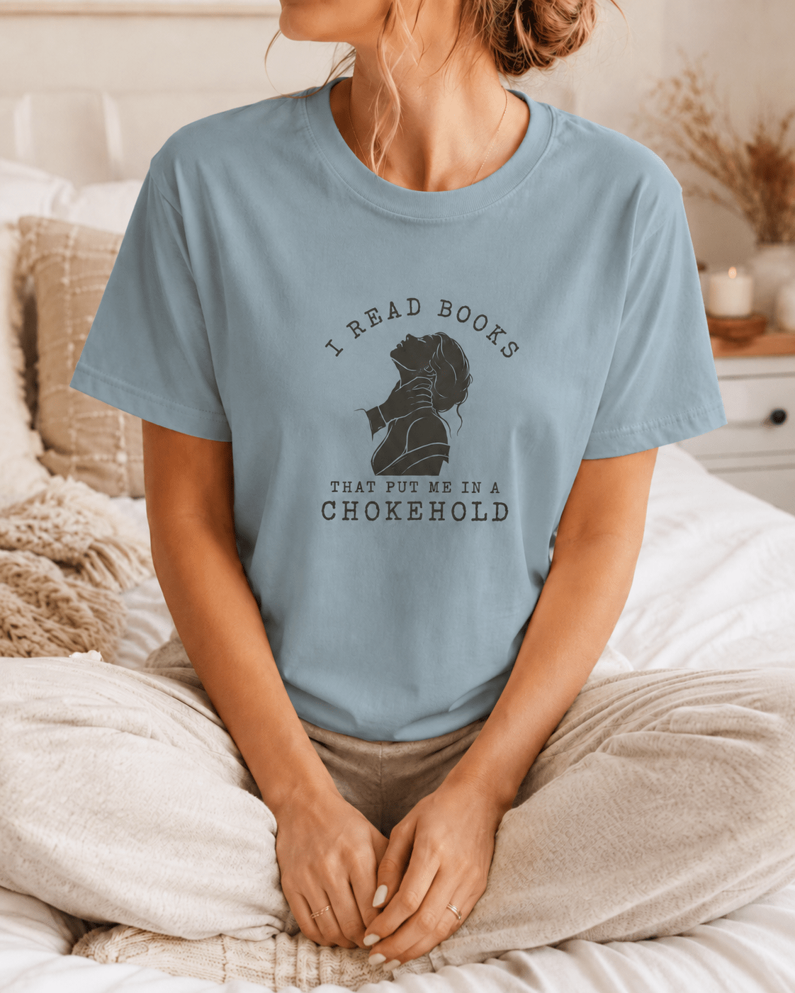 Chokehold Books Graphic Tee - T - SHIRT - TheSpinedLife