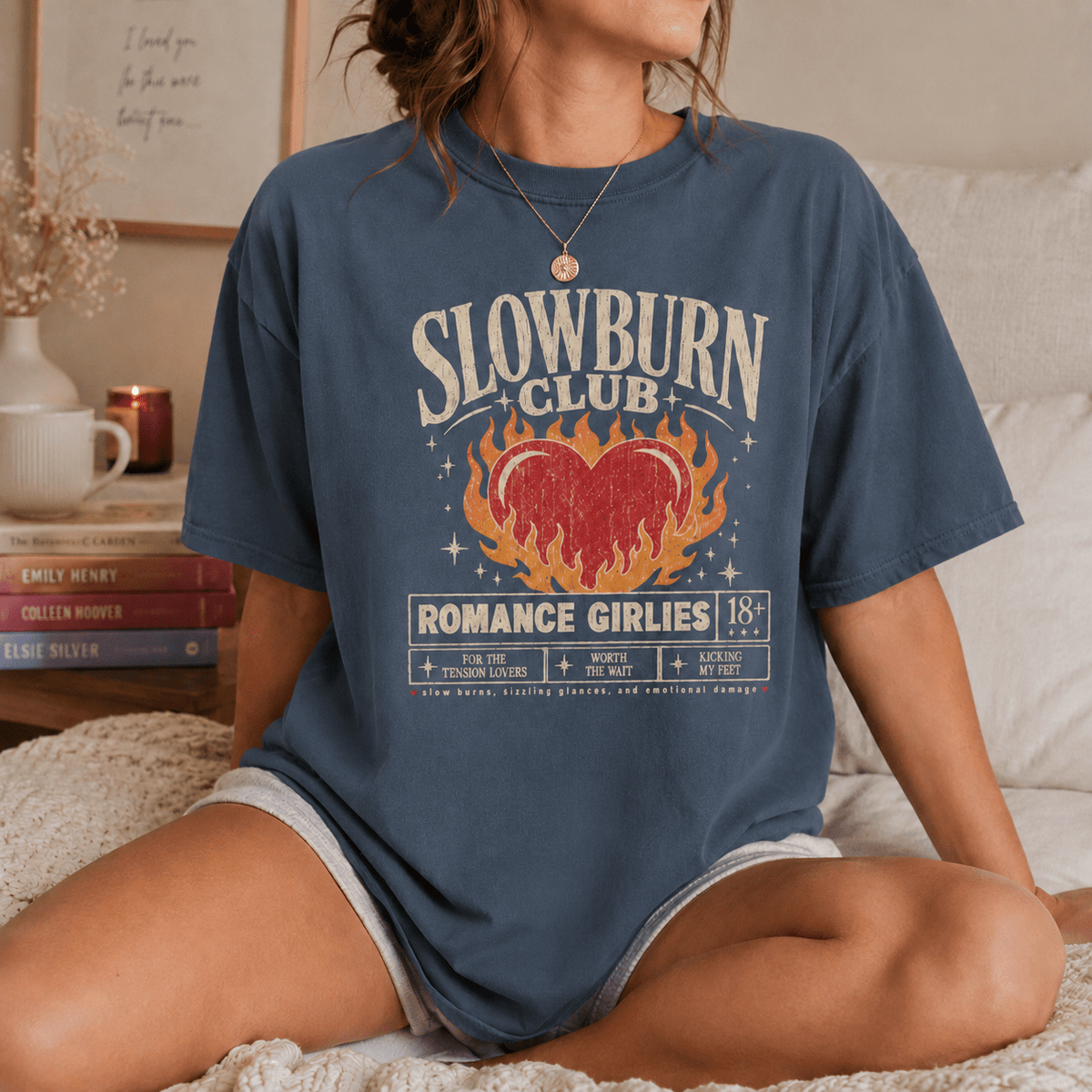 Slowburn Club Tee - T-SHIRT - TheSpinedLife