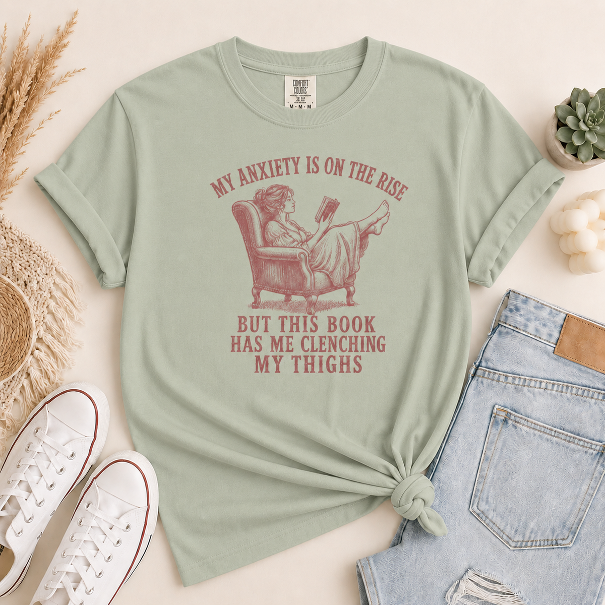 My Anxiety Is On The Rise Graphic Tee