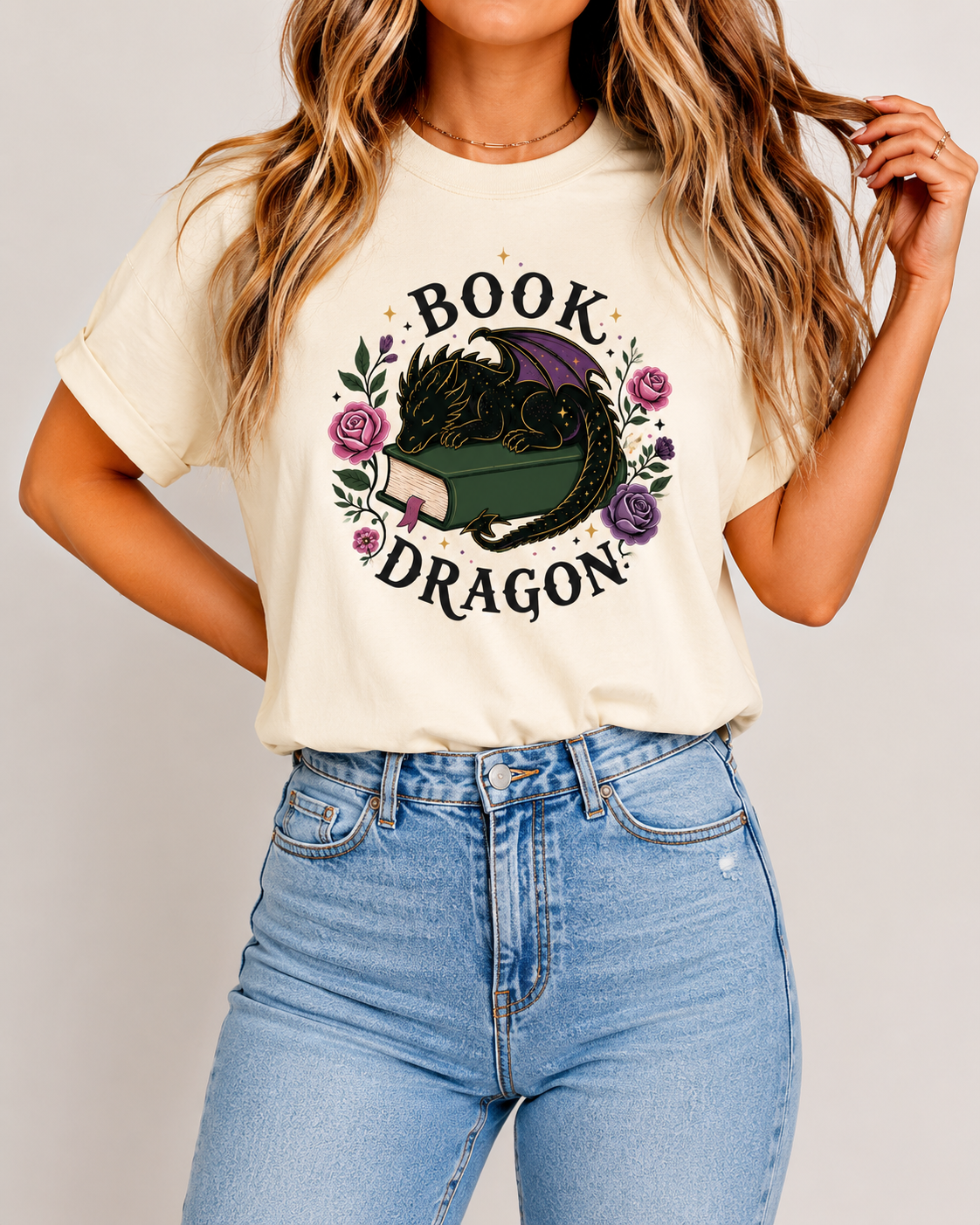 Book Dragon Tee