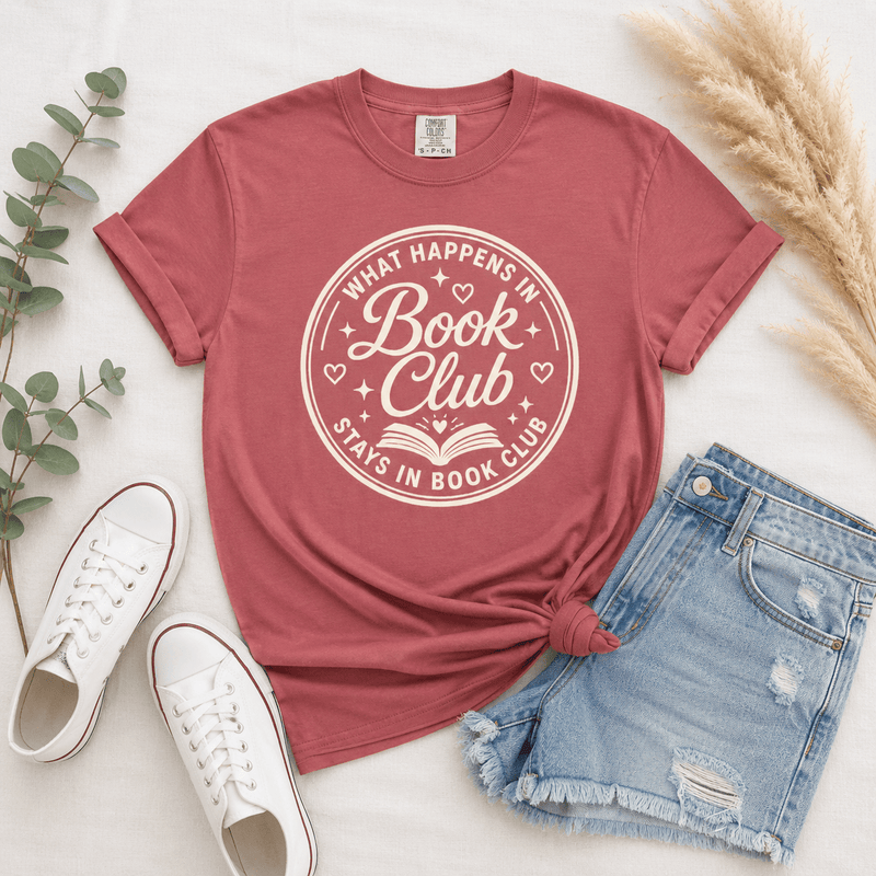 What Happens in Book Club Tee - T-SHIRT - TheSpinedLife