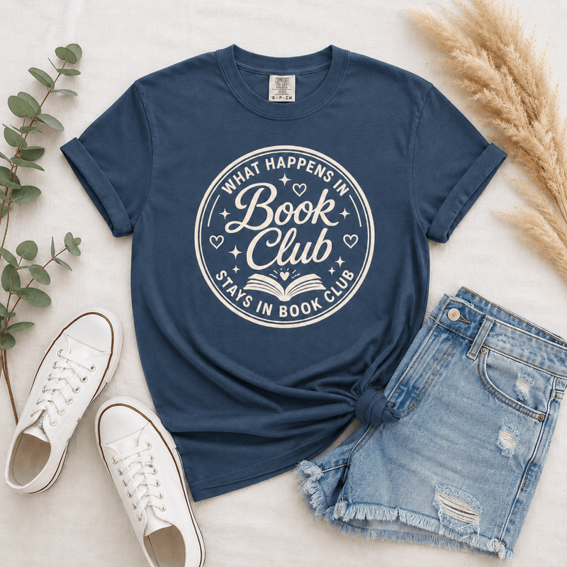 What Happens in Book Club Tee - T-SHIRT - TheSpinedLife