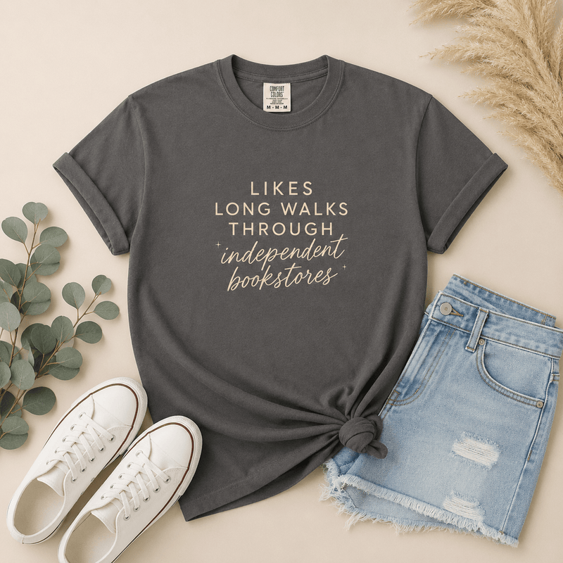 The Indie Bookstore Tee - T-SHIRT - TheSpinedLife