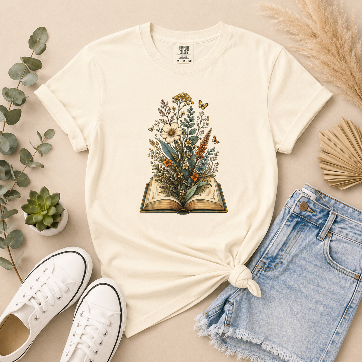 Pages & Petals Tee