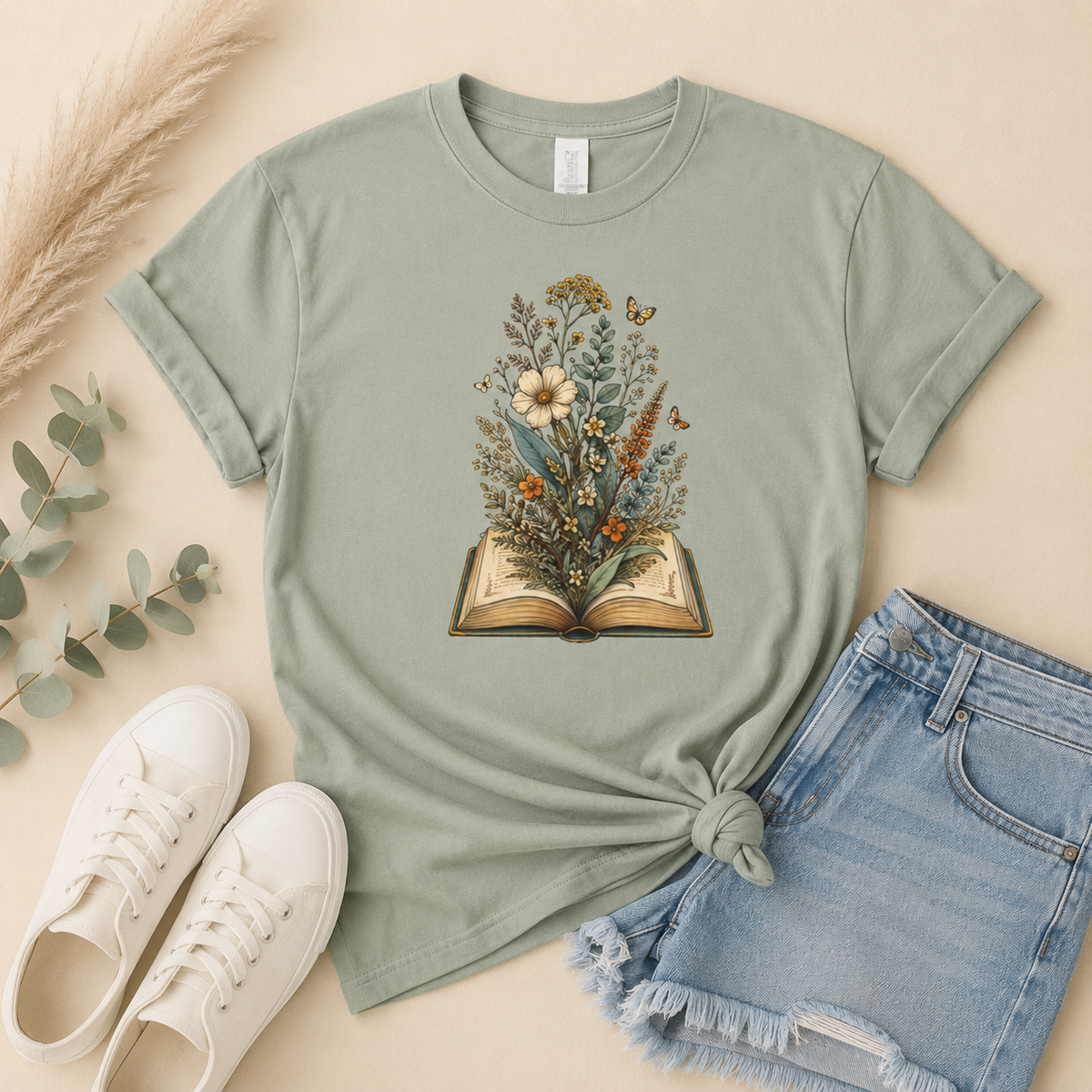 Pages & Petals Tee