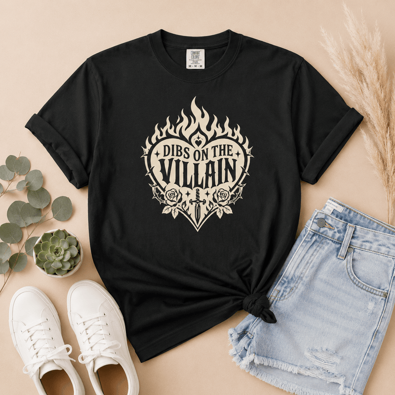 Dibs on the Villain Tee - T-SHIRT - TheSpinedLife