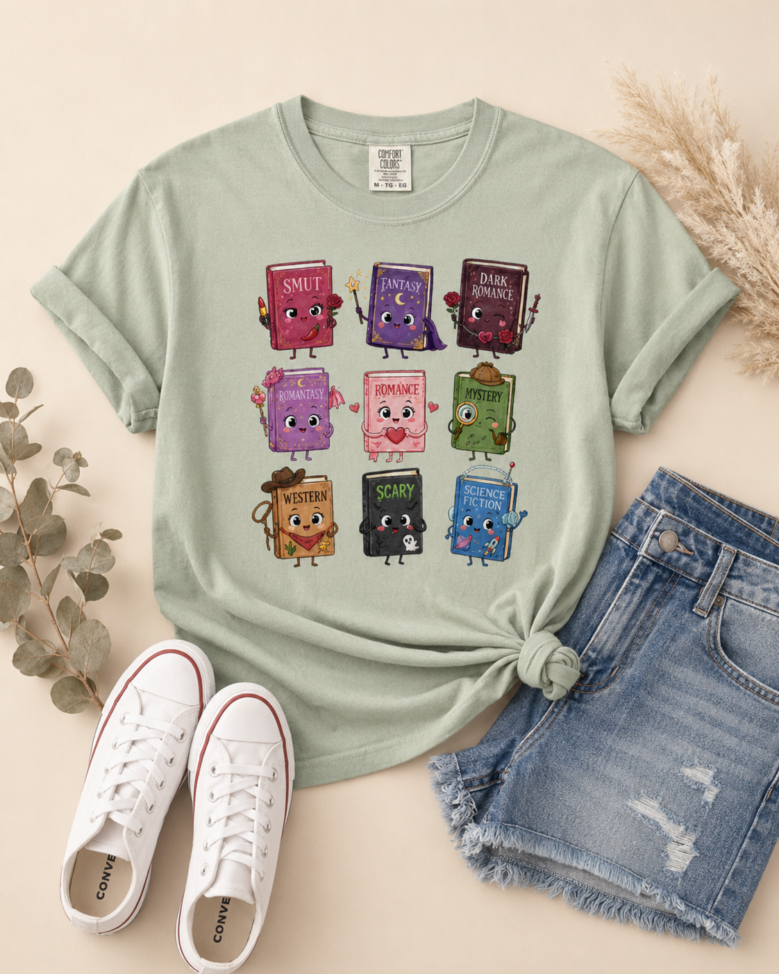 The Genre Girlies Bookish Tee