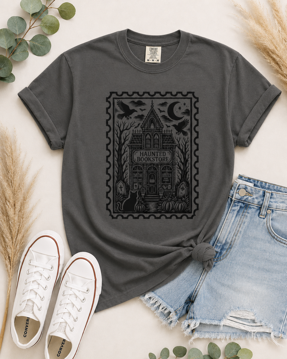 Haunted Bookstore Tee