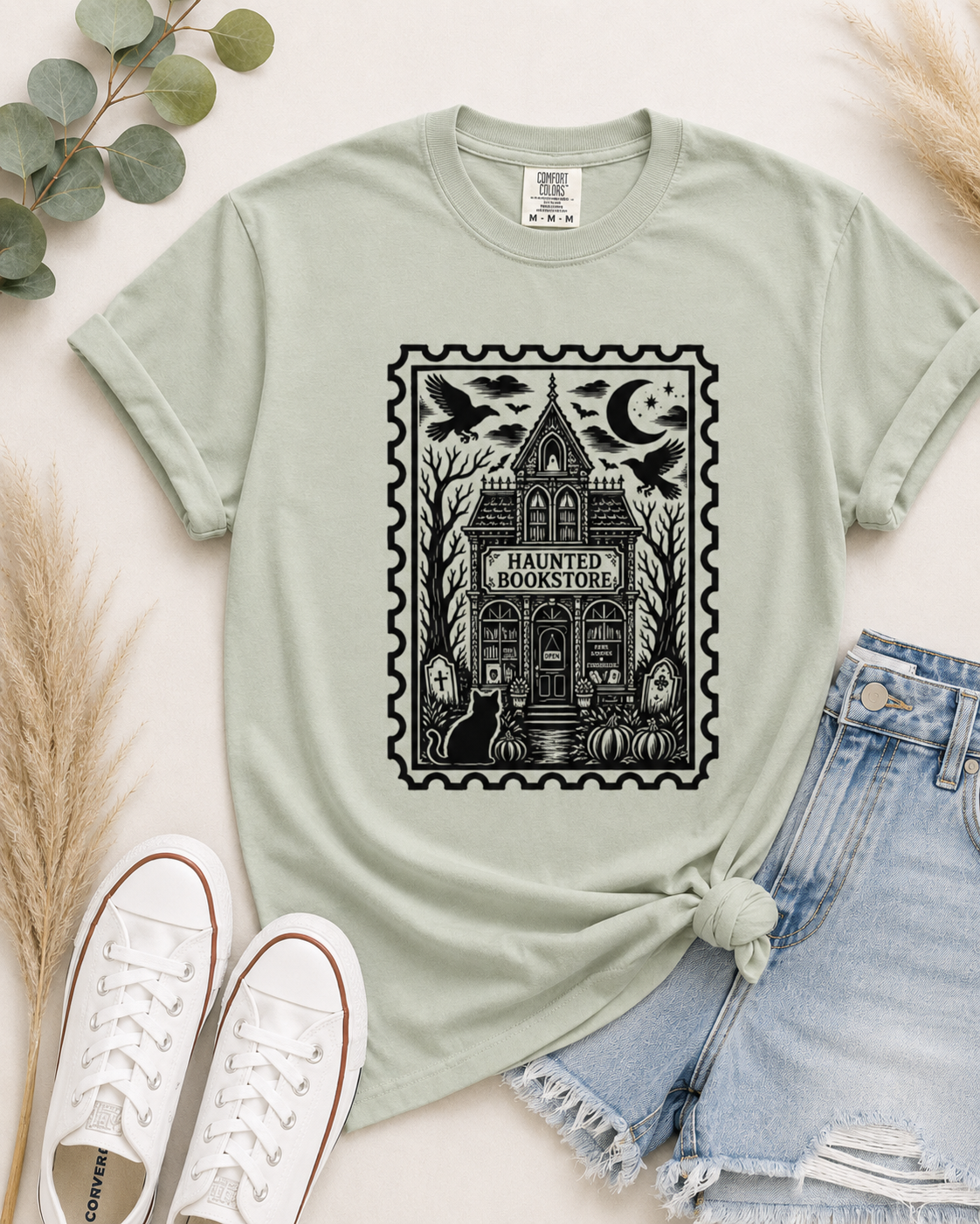 Haunted Bookstore Tee
