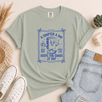 A Chapter a Day Keeps the Chaos at Bay Tee - T-SHIRT - TheSpinedLife