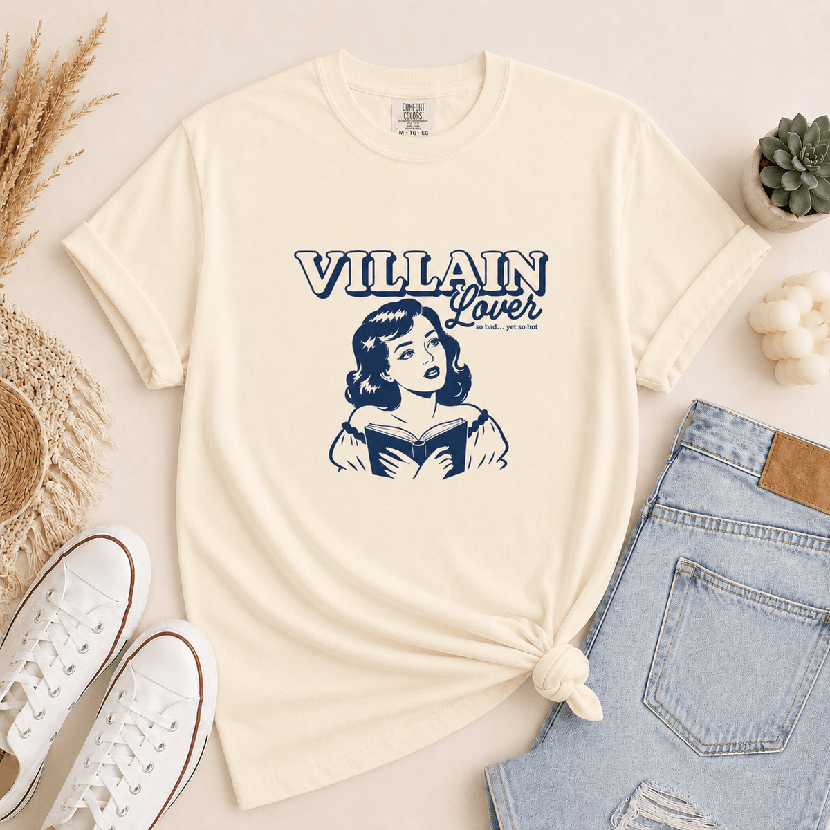 Villain Lover, So Bad Yet So Hot Tee - T-SHIRT - TheSpinedLife