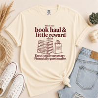 Book Haul & Little Reward Tee - T-SHIRT - TheSpinedLife