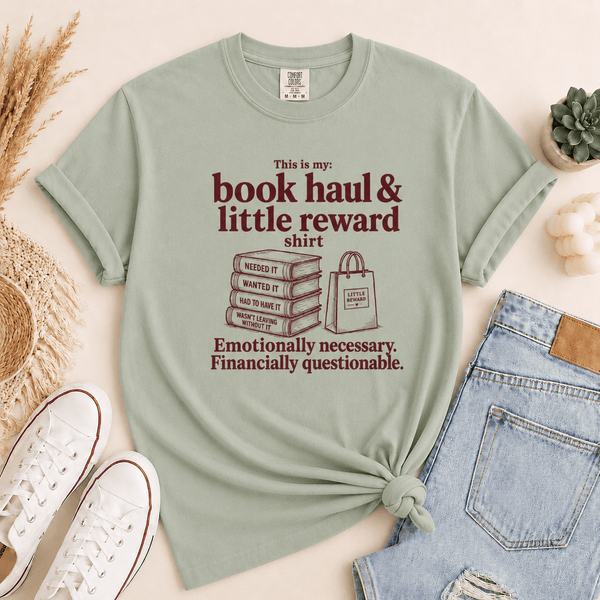 Book Haul & Little Reward Tee