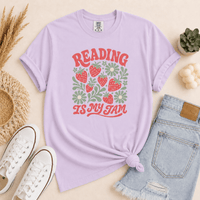 Reading Is My Jam Graphic Tee - T-SHIRT - TheSpinedLife