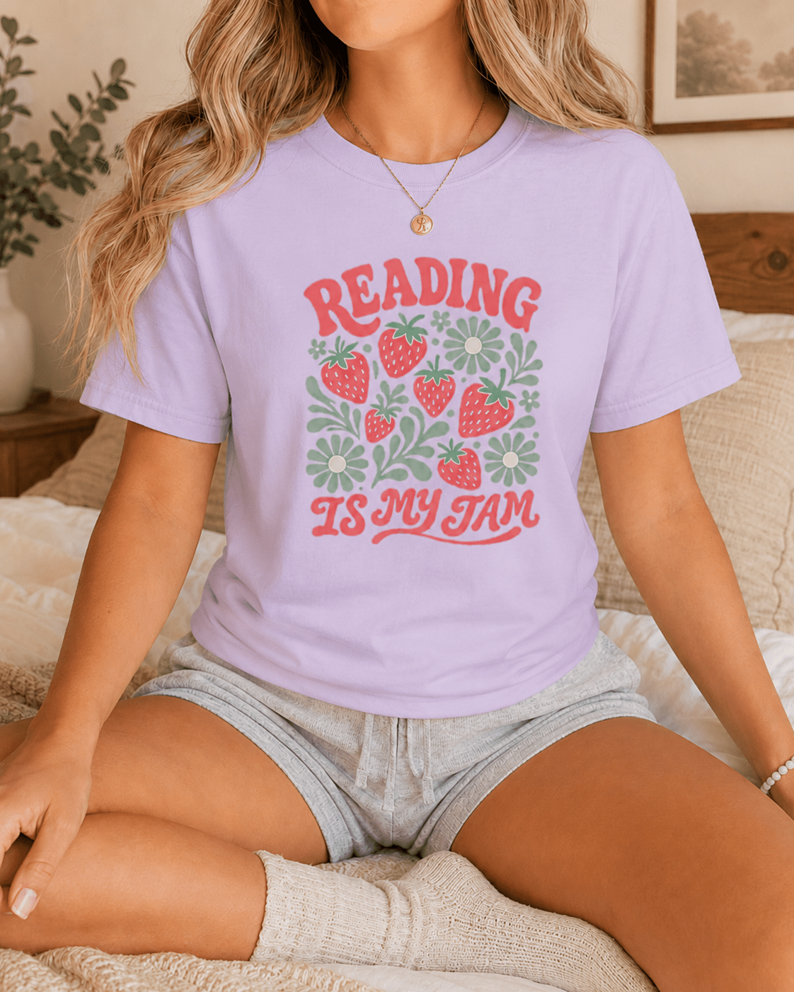 Reading Is My Jam Graphic Tee - T-SHIRT - TheSpinedLife