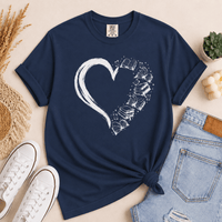 My Heart Is Made of Books Tee - T-SHIRT - TheSpinedLife