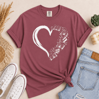 My Heart Is Made of Books Tee - T-SHIRT - TheSpinedLife