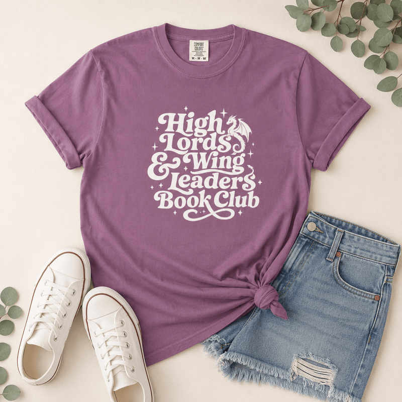 High Lords & Wing Leaders Book Club Graphic Tee - T-SHIRT - TheSpinedLife