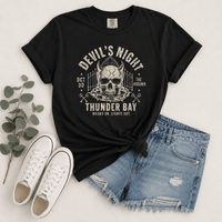 Devil's Night Thunder Bay Graphic Tee - T-SHIRT - TheSpinedLife