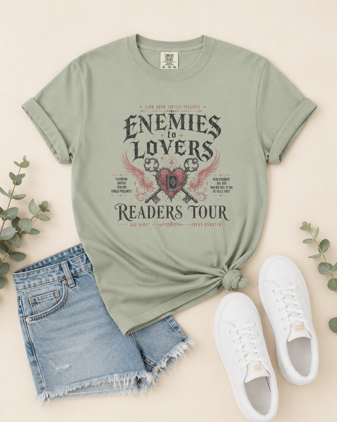 Enemies to Lovers Readers Tour Tee