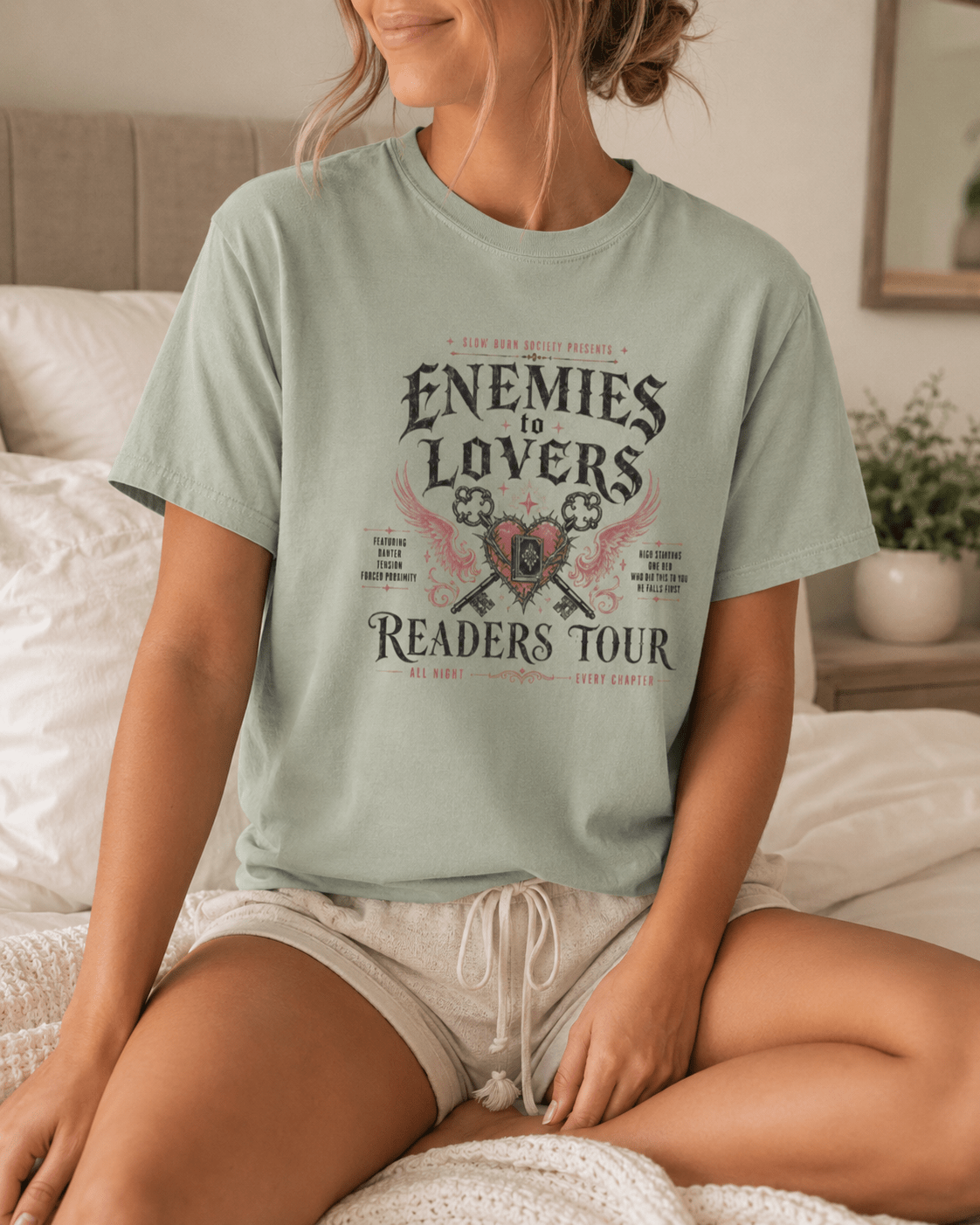Enemies to Lovers Readers Tour Tee