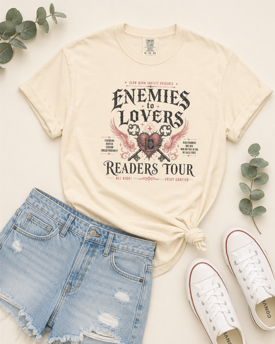 Enemies to Lovers Readers Tour Tee