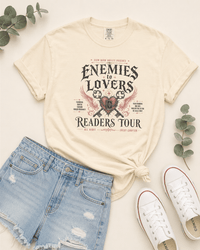 Enemies to Lovers Readers Tour Tee - T-SHIRT - TheSpinedLife