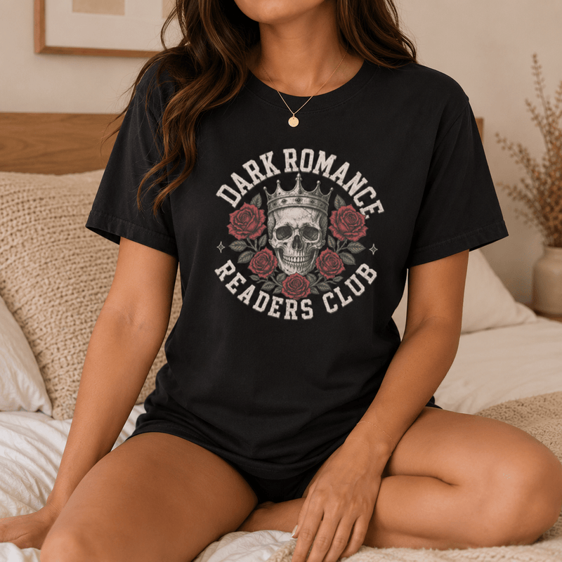 Dark Romance Readers Club Graphic Tee - T-SHIRT - TheSpinedLife