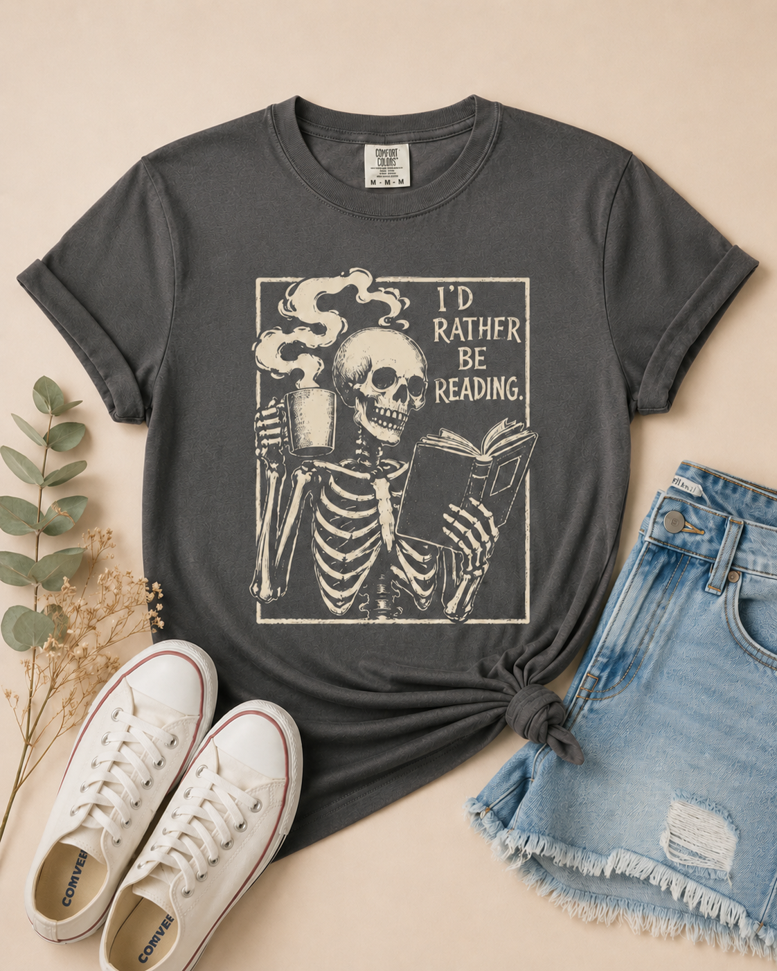 I'd Rather Be Reading Tee