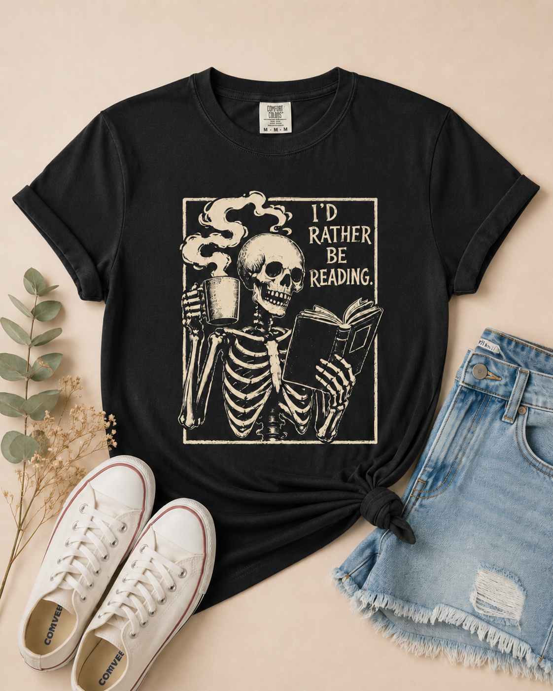 I'd Rather Be Reading Tee
